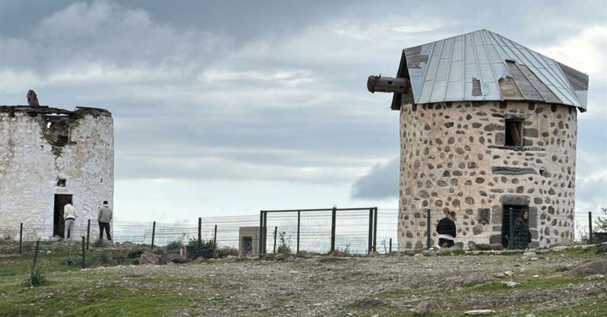 Bodrum’un tarihi yel değirmenleri yıkılma tehlikesiyle karşı karşıya