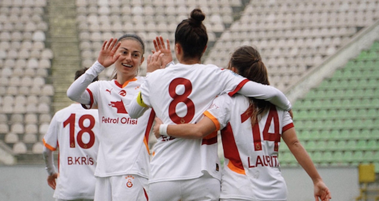 Galatasaray Petrol Ofisi Ünye deplasmanında gol yağdırdı