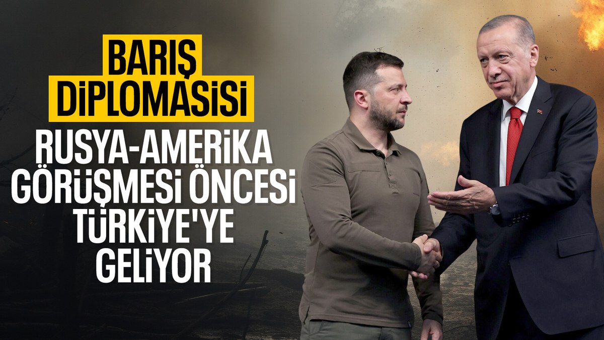 Volodimir Zelensky yarın Ankara’ya geliyor