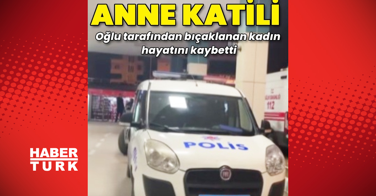 Oğlu tarafından bıçaklanan kadın hayatını kaybetti